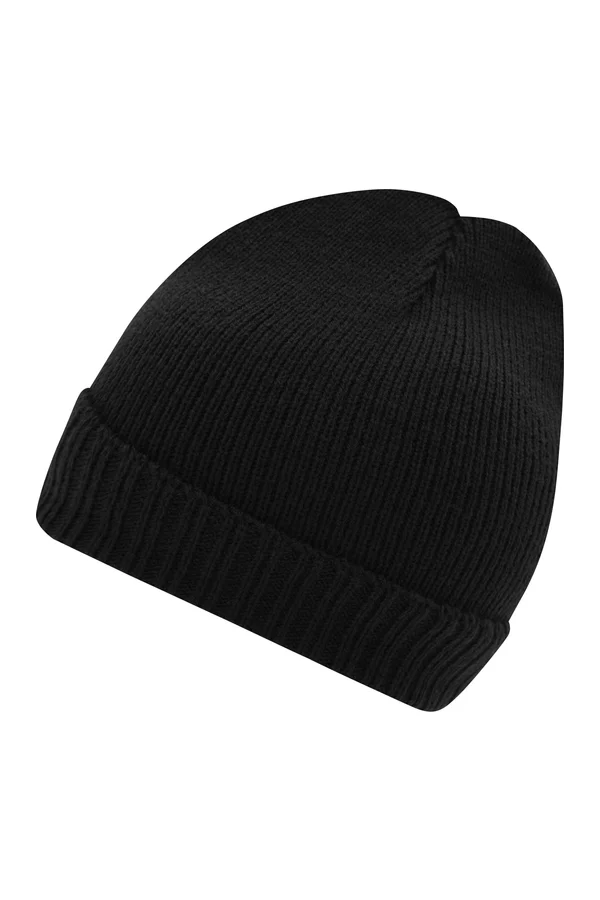 Basic Knitted Beanie Black