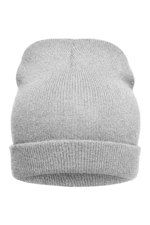 Knitted Promotion Beanie Light Grey Melange