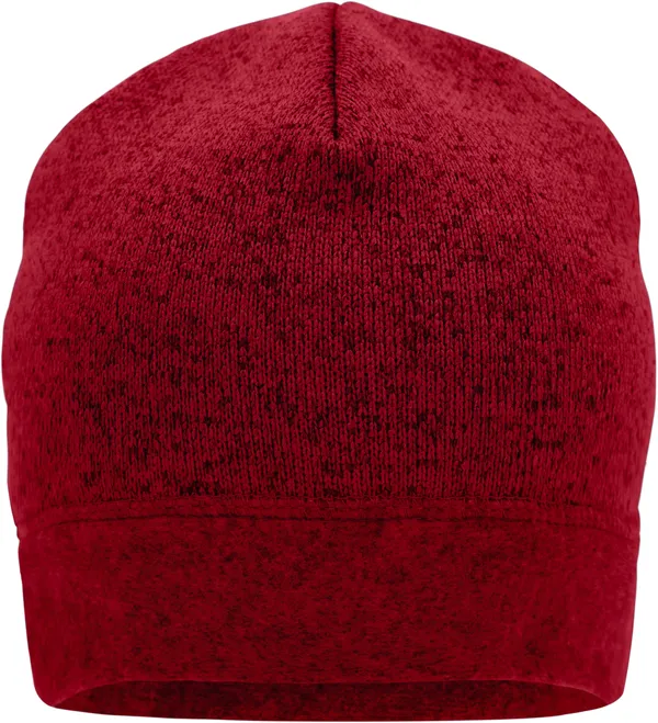 Workwear Strickmütze in Melangeoptik - Strong