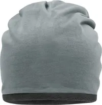 Jersey Beanie mit Fleecefutter