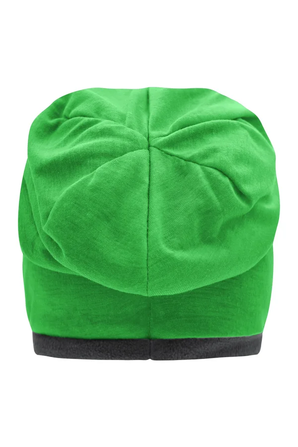 Fleece Beanie fern green/carbon
