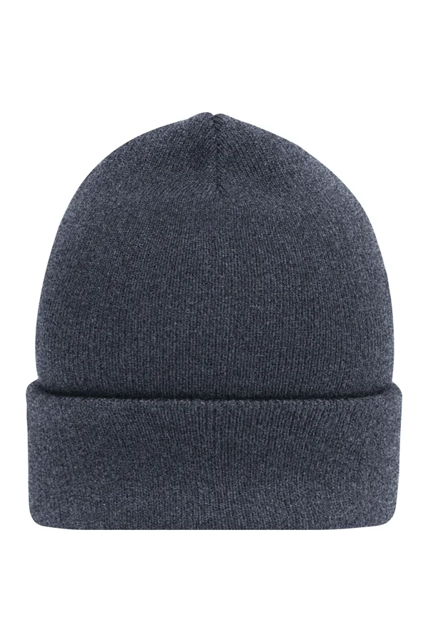 High Brim Beanie Grey Melange