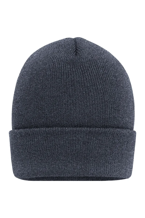 High Brim Beanie Grey Melange