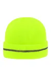 Reflective Beanie bright yellow/silver