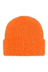 Reflective Winter Beanie Bright Orange