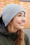 Soft Knitted Winter Beanie Light Grey