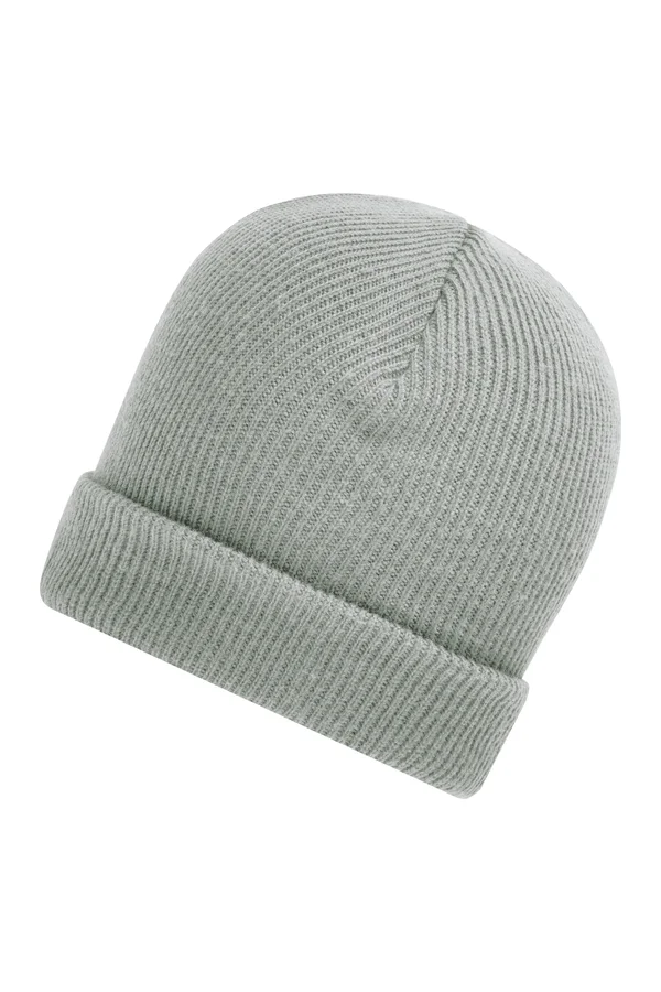 Soft Knitted Winter Beanie Light Grey