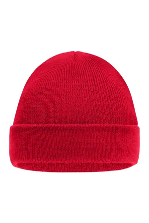 Knitted Cap for Kids Red