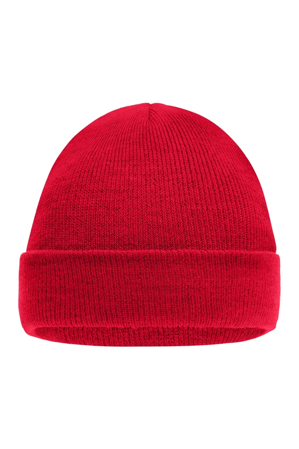 Knitted Cap for Kids Red