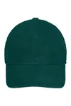 6 Panel Fleece Kappe mit Ohrenschutz Dark Green