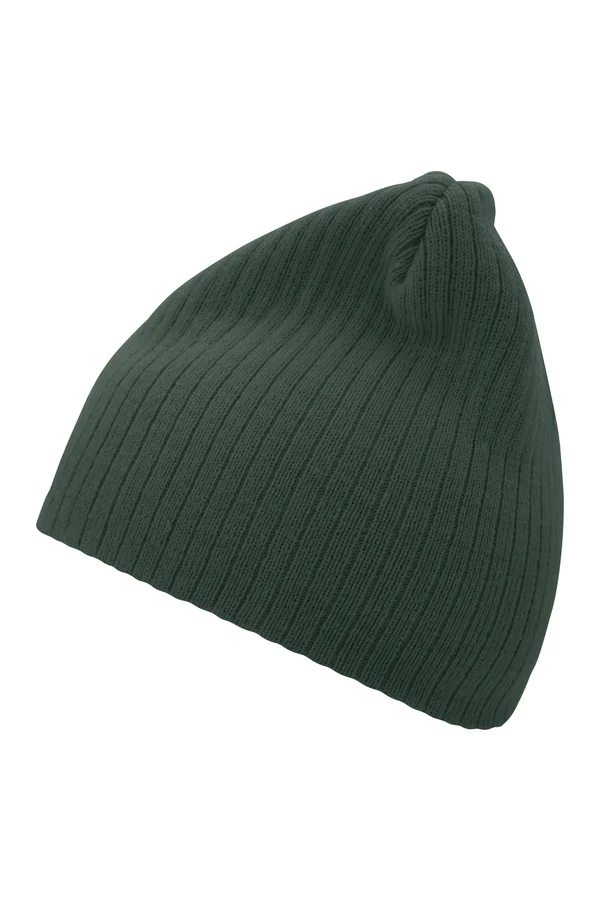 Rib Beanie Dark Green