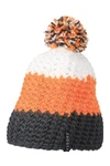 Crocheted Cap With Pompon