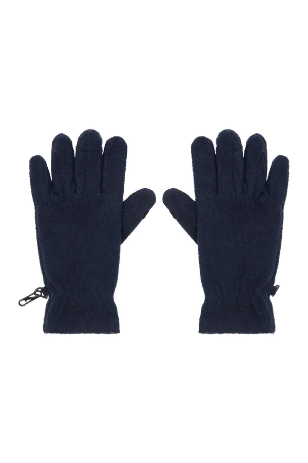Touch-Screen Fleece Gloves Navy