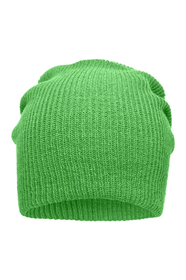 Extralanger Stick Beanie Lime Green