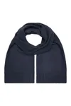 Eleganter Strickschal Navy
