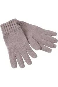 Melange Strickhandschuhe