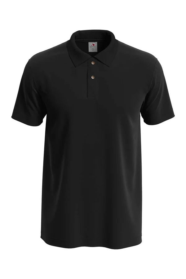 Short Sleeve Polo black opal