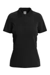 Short Sleeve Polo Women black opal