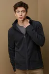 Fleece Jacket black opal
