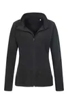 Fleece Jacket Women black opal