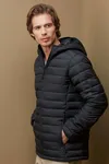Lux Padded Jacket Men black opal