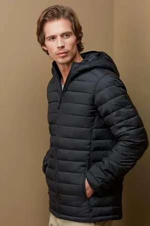 Lux Padded Jacket Men black opal