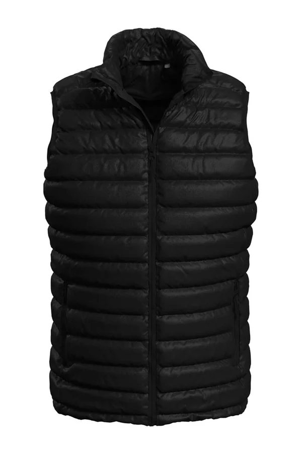 Lux Padded Vest Men black opal