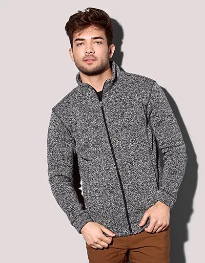 Knit Fleece Jacket