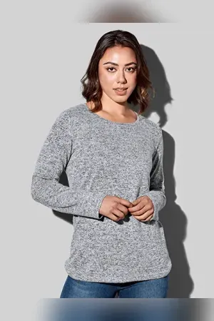 Knit Long Sleeve Sweater Women
