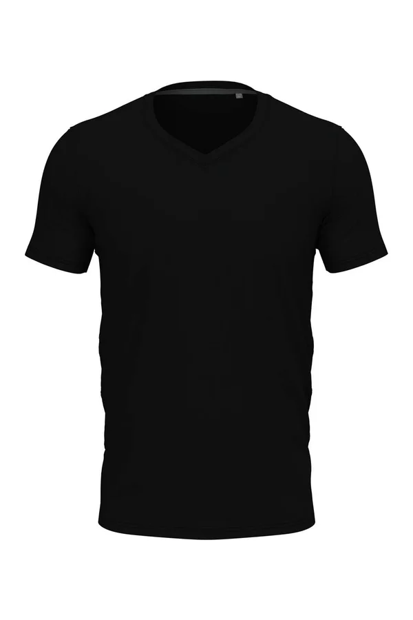 Clive V-Neck black opal