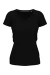 Claire V-Neck Women black opal