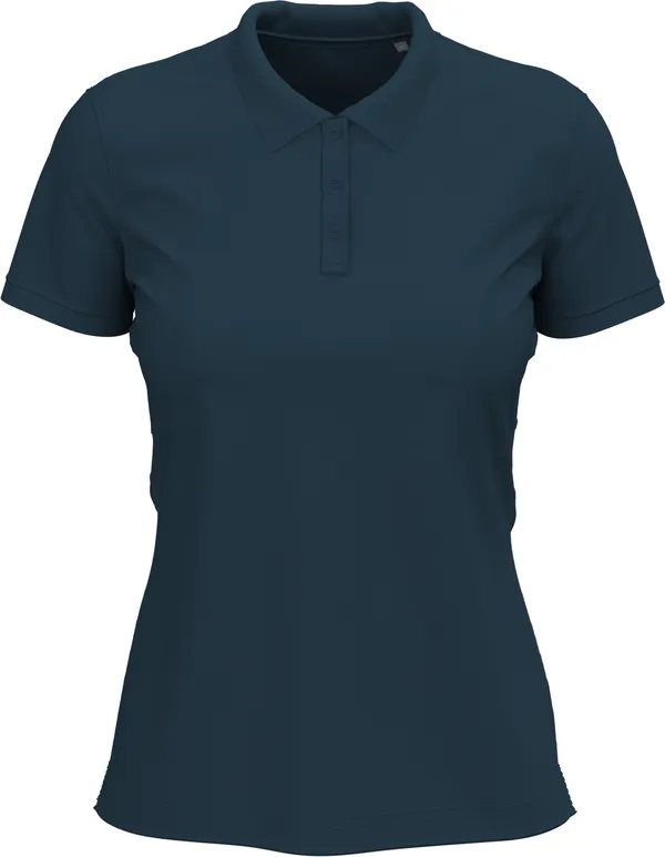 Schweres Damen Piqué Stretch Polo