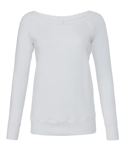 Triblend Sweater mit U-Boot Ausschnitt