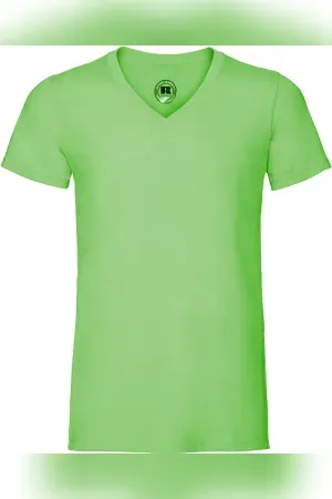 Herren V-Ausschnitt HD T-Shirt