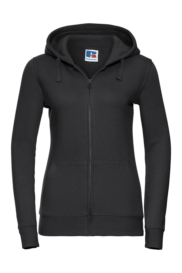Ladies´ Authentic Zipped Hood Jacket Black