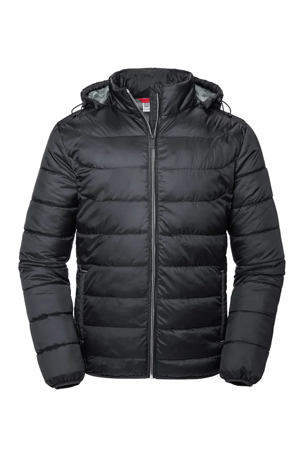 Men´s Hooded Nano Jacket Black