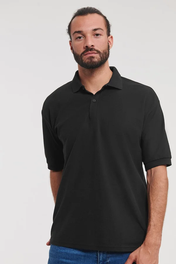 Men´s Classic Polycotton Polo Black