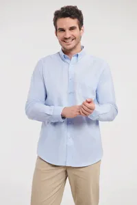 Men´s Long Sleeve Tailored Button-Down Oxford Shirt