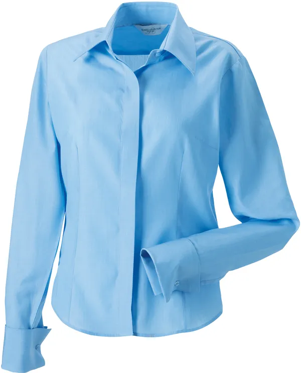 Tencel® Business-Bluse langarm