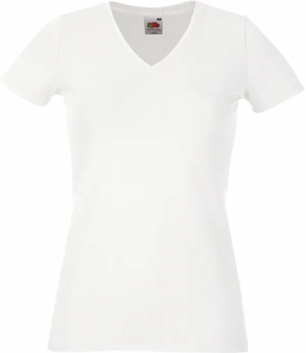 Damen Stretch V-Ausschnitt T-Shirt
