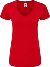 Damen V-Ausschnitt T-Shirt