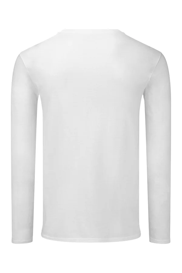 Iconic 150 Long Sleeve T White