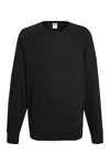 Lightweight Raglan Sweat Black
