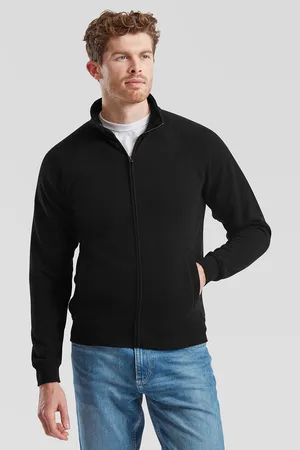 Premium Sweat Jacket Black
