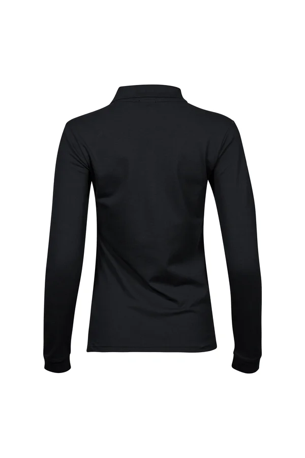 Women´s Luxury Stretch Long Sleeve Polo