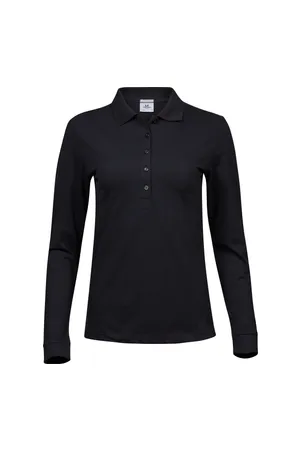 Women´s Luxury Stretch Long Sleeve Polo