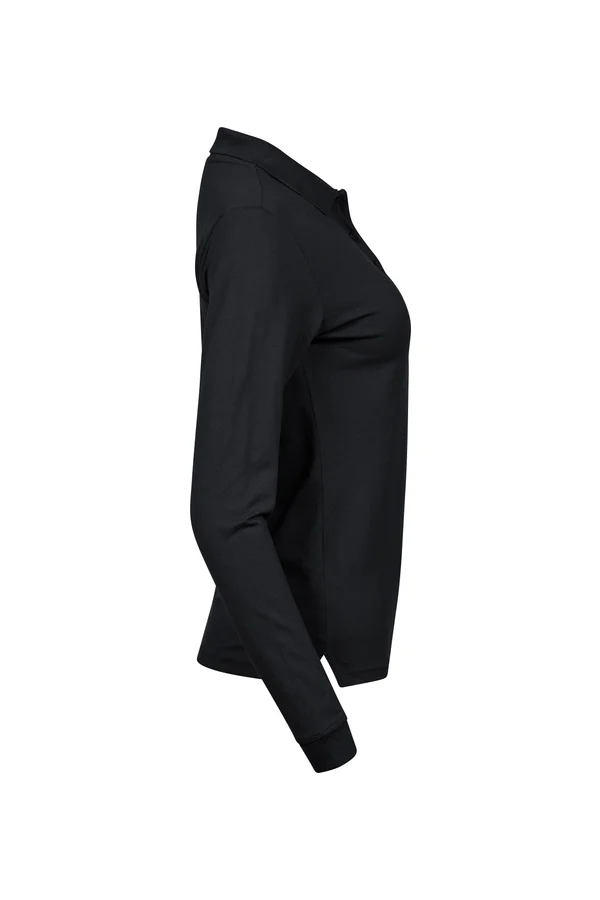 Women´s Luxury Stretch Long Sleeve Polo