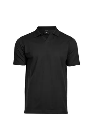 Luxury Stretch V-Neck Polo