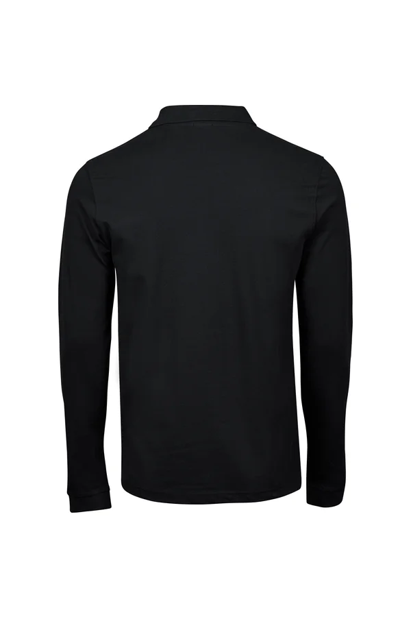Men´s Luxury Stretch Long Sleeve Polo