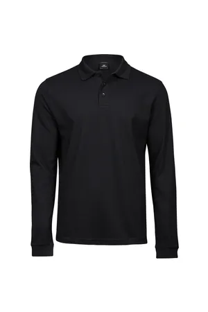 Men´s Luxury Stretch Long Sleeve Polo